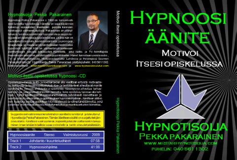 Motivoi itsesi opiskelussa Hypnoosi-CD - Hypnoosikasetti